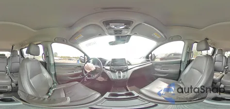 2018 Honda Odyssey Exl из США, поврежденный, VIN 5FNRL6H70JB069213